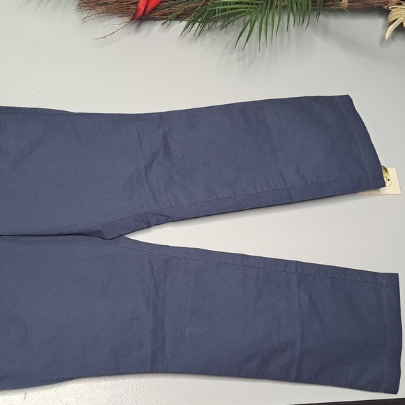 Old Navy Boot Cut Navy Blue Pants #New Inseam:32" Rise:10" 5 Pockets - Picture 3 of 7